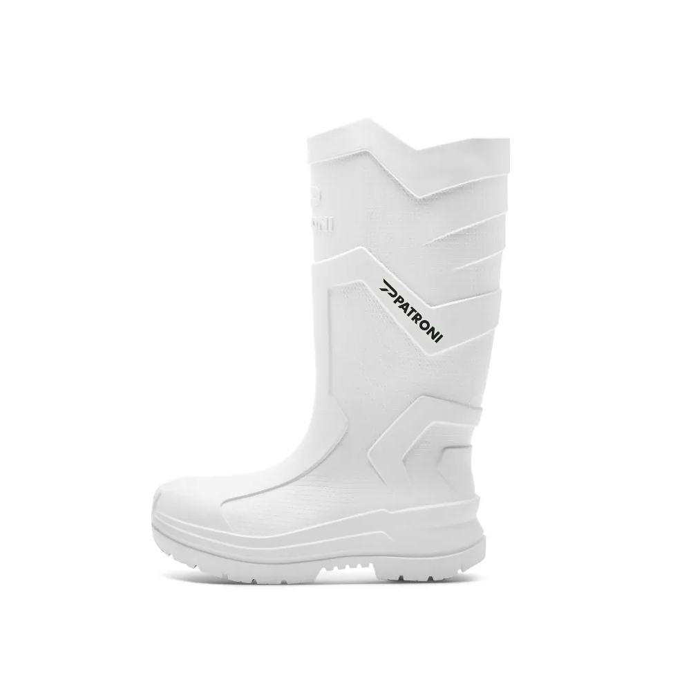 PATRONI 極雨鞋 SF2380WHT 極輕量抓梯絕緣安全雨鞋(贈 涼感抗菌襪套乙雙)