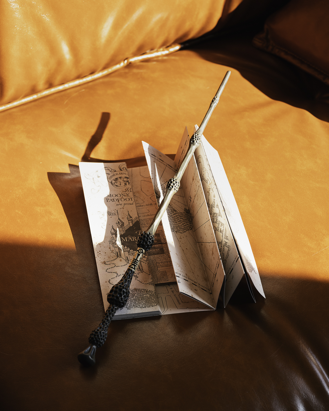 『官方授權 死神聖物之首 ☠️』Harry Potter 接骨木魔杖 + 劫盜地圖