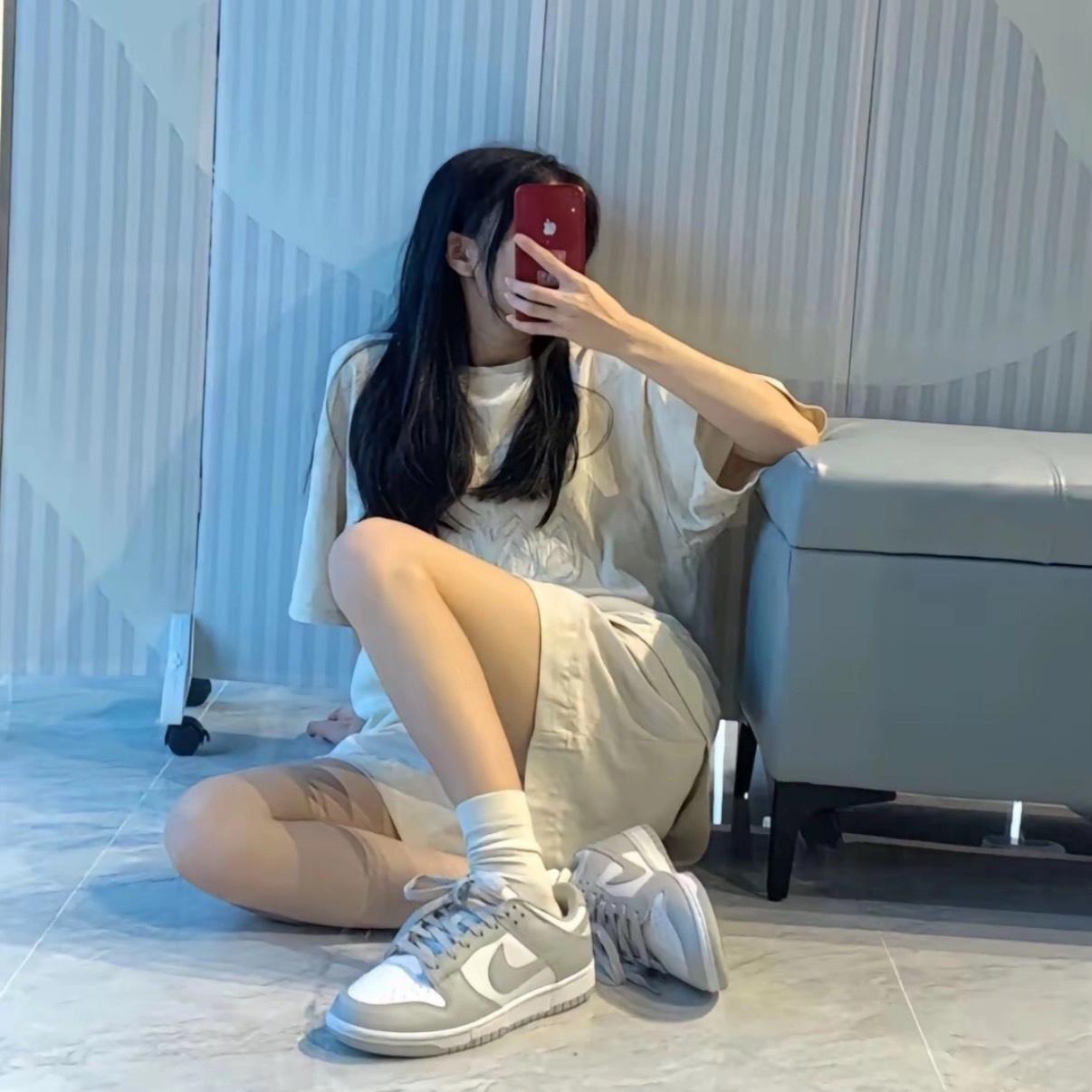 NIKE DUNK LOW “SMOKE GREY" 質感灰白 女款 DD1873-113