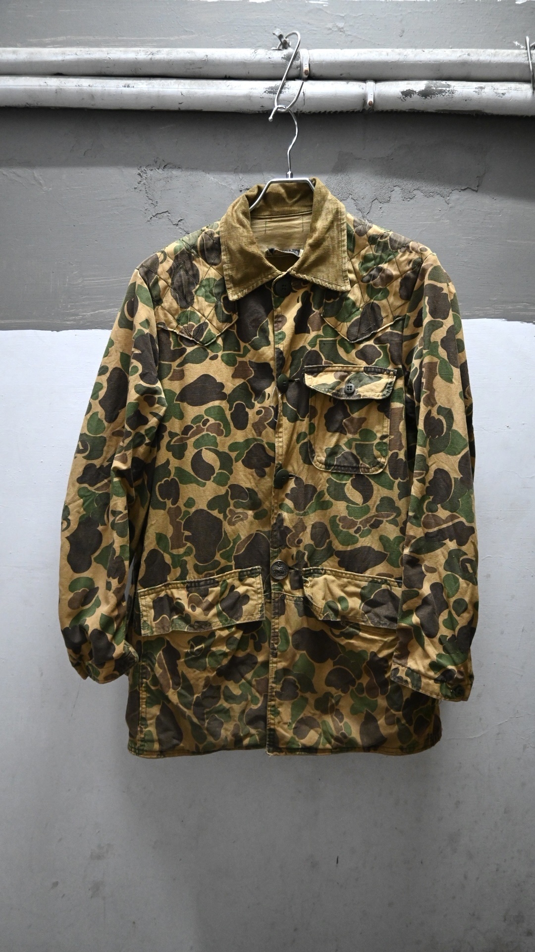 70s SEARS Duck Hunter Camo Hunting Jacket