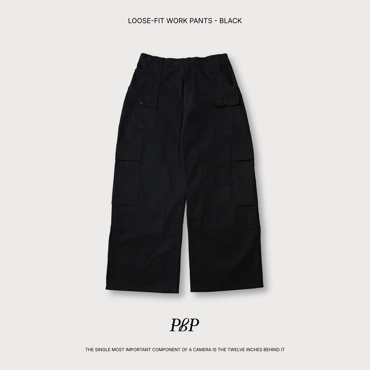 P.B.P LOOSE-FIT WORK PANTS