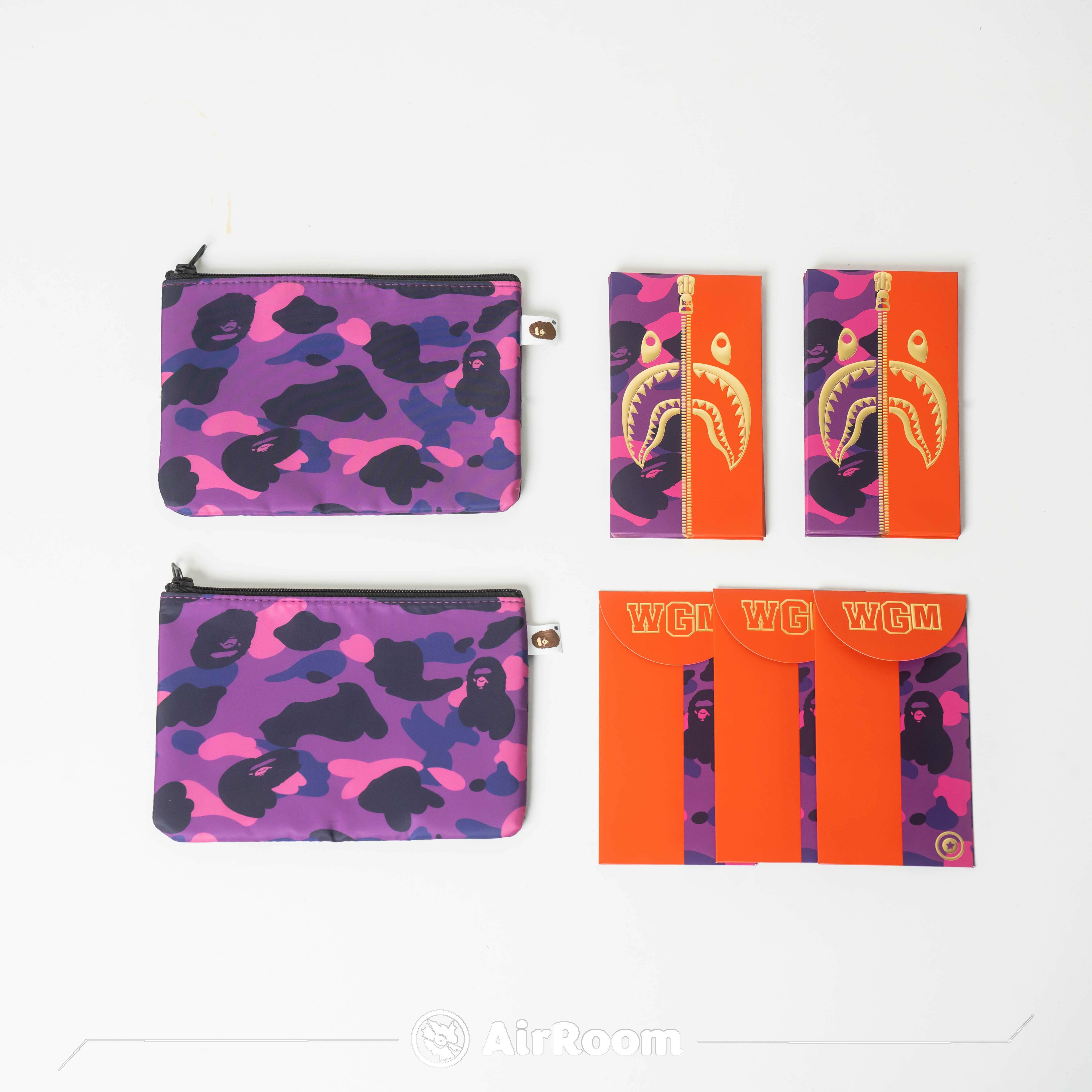 2025SS A BATHING APE BAPE 紅包袋 一包十入 附贈收納袋 現貨 1L20100302