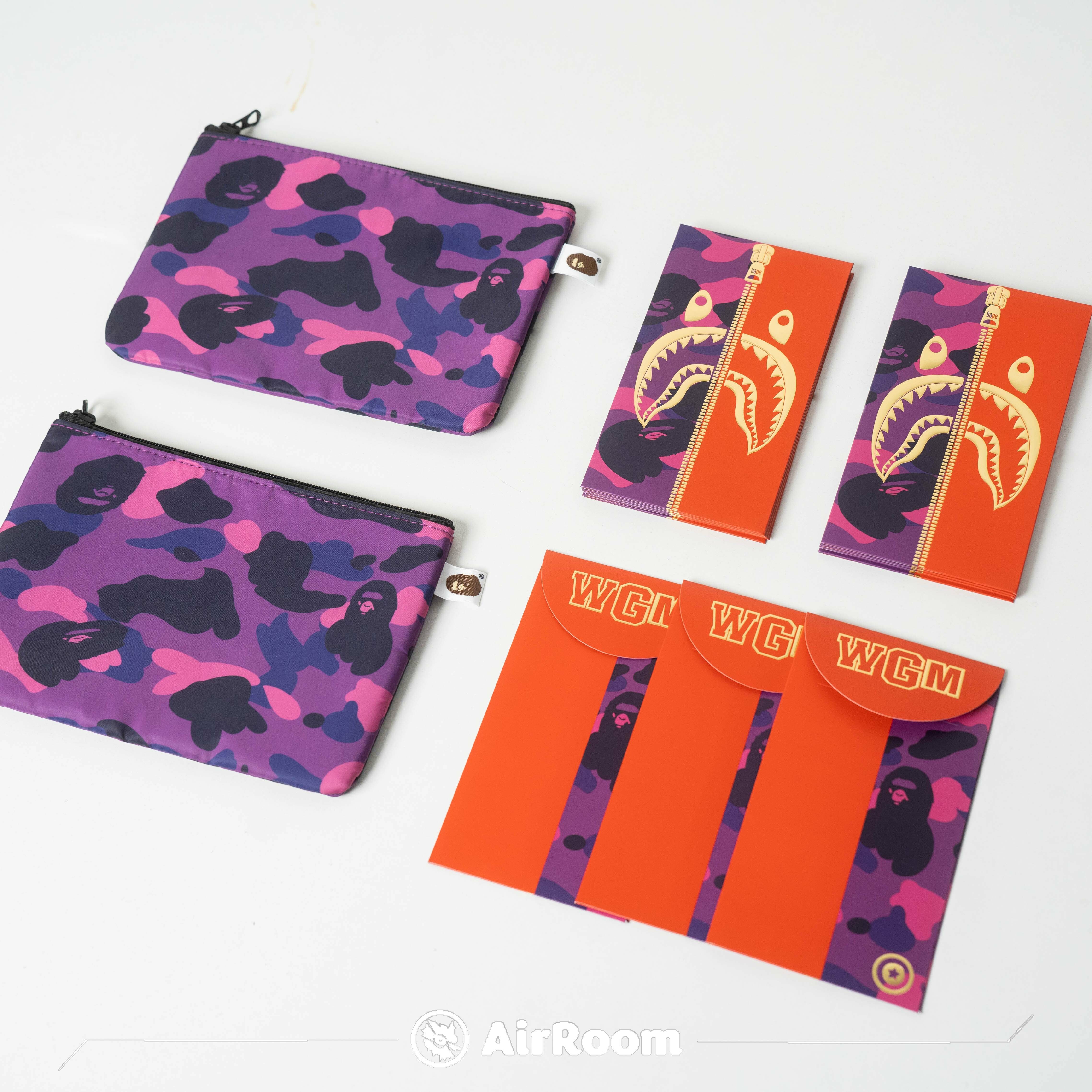 2025SS A BATHING APE BAPE 紅包袋 一包十入 附贈收納袋 現貨 1L20100302