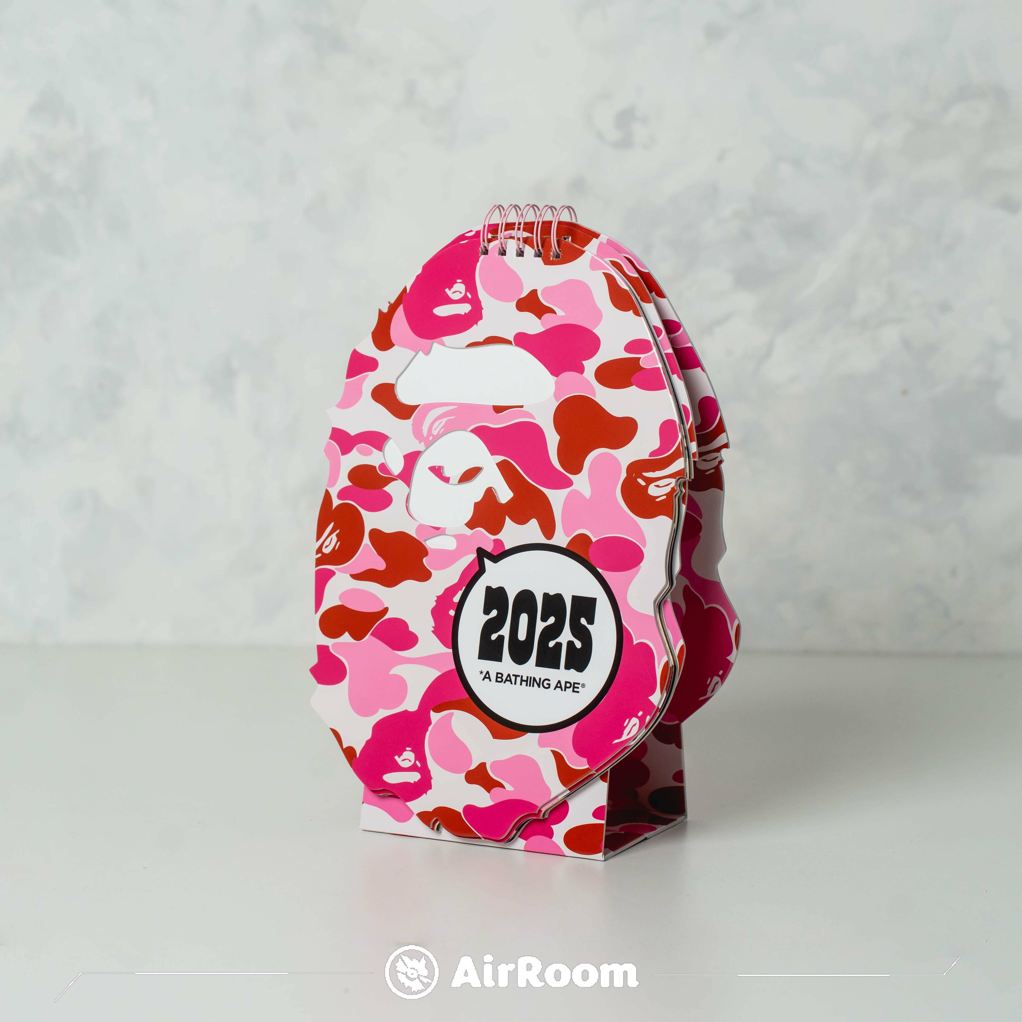 2025SS A BATHING APE BAPE 大頭 BIG HEAD 年曆 桌曆 現貨