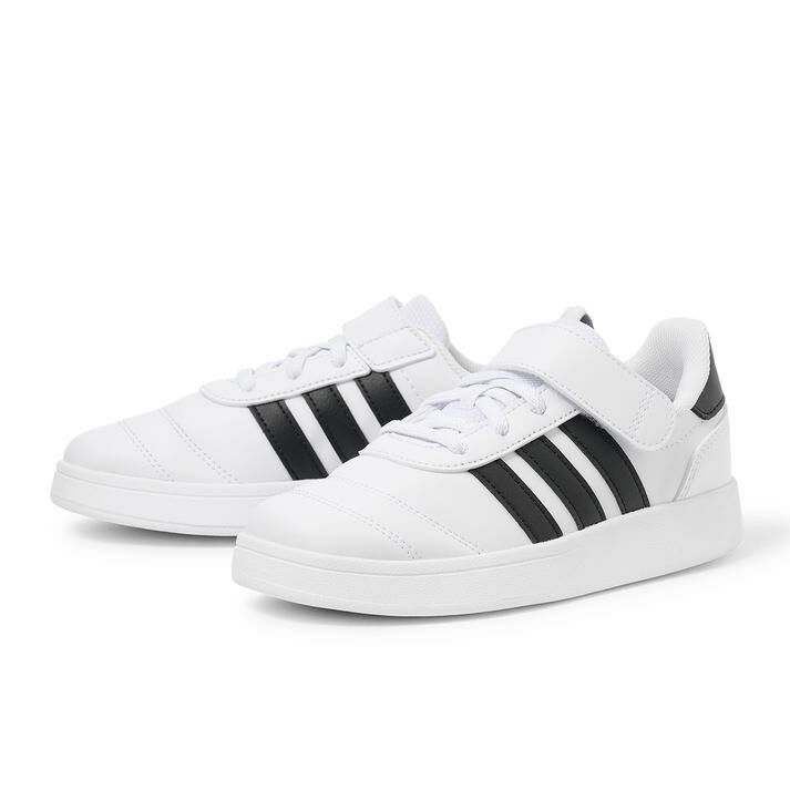 Adidas Breaknet Goal EL C 日本新款 白色 魔鬼氈 中童 童鞋 JS0695