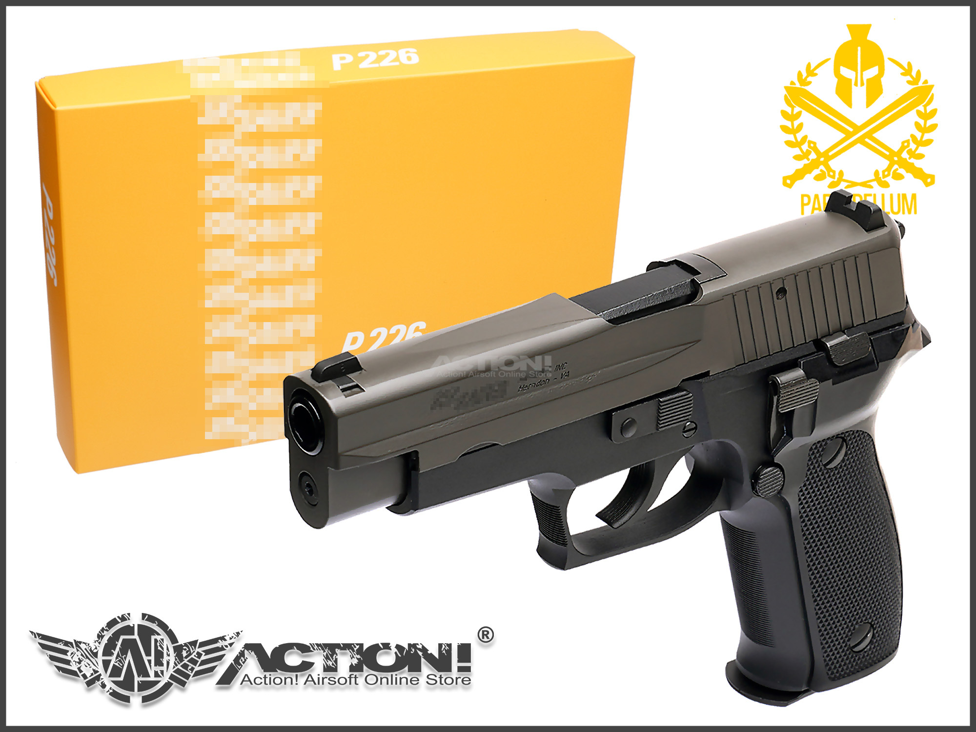 Parabellum - P226 Early Type AIRSOFT GBB Pistol《Standar