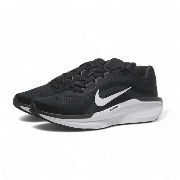 NIKE 慢跑鞋 AIR WINFLO 11 黑白 緩衝 路跑 男 FJ9509-001