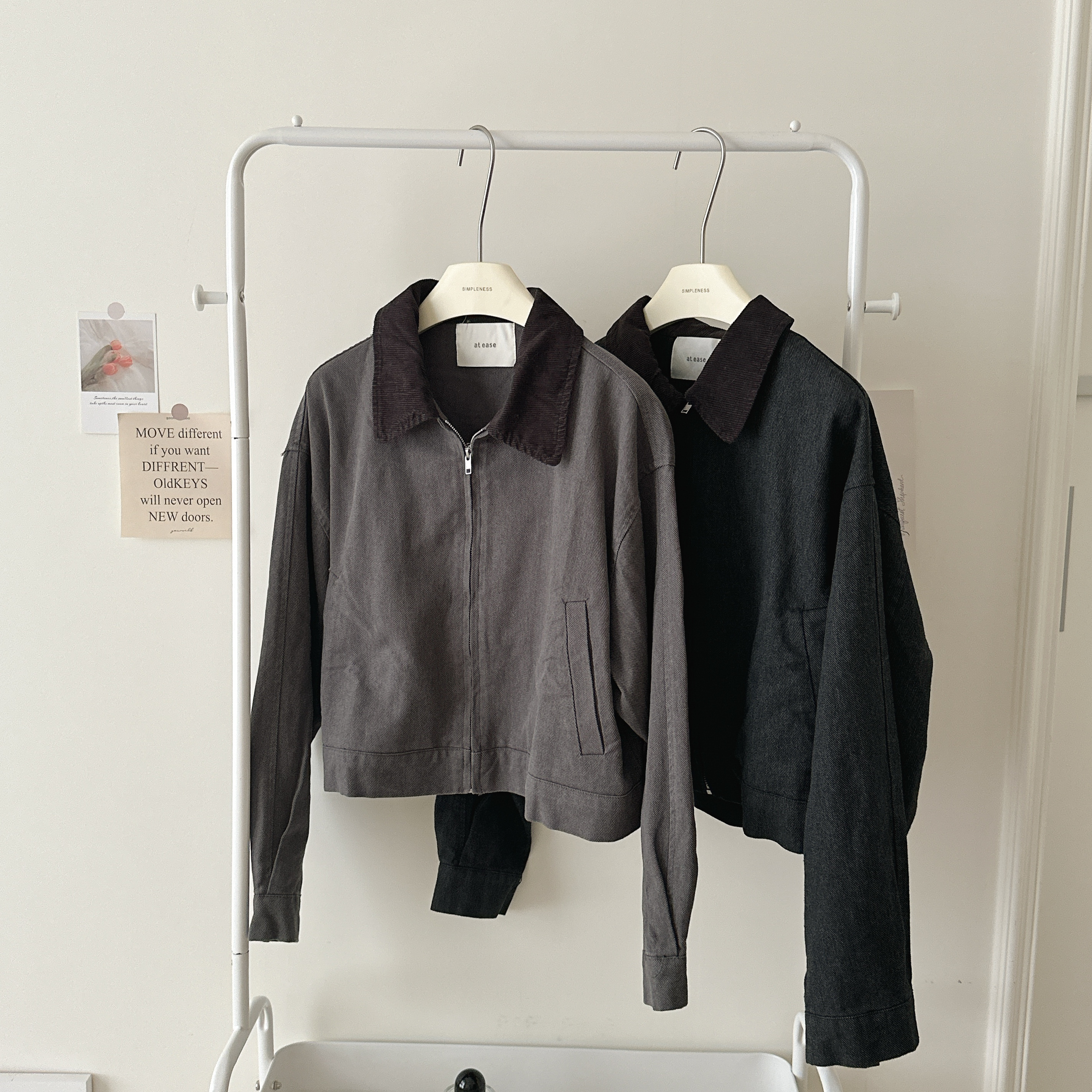 現貨🚚時髦小姐姐🕶️必備ㄟ燈芯絨領水洗外套💕共2色