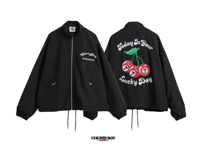 CHERRYBOY / 24F/W LUCKY777 COACH JACKET - CB24037
