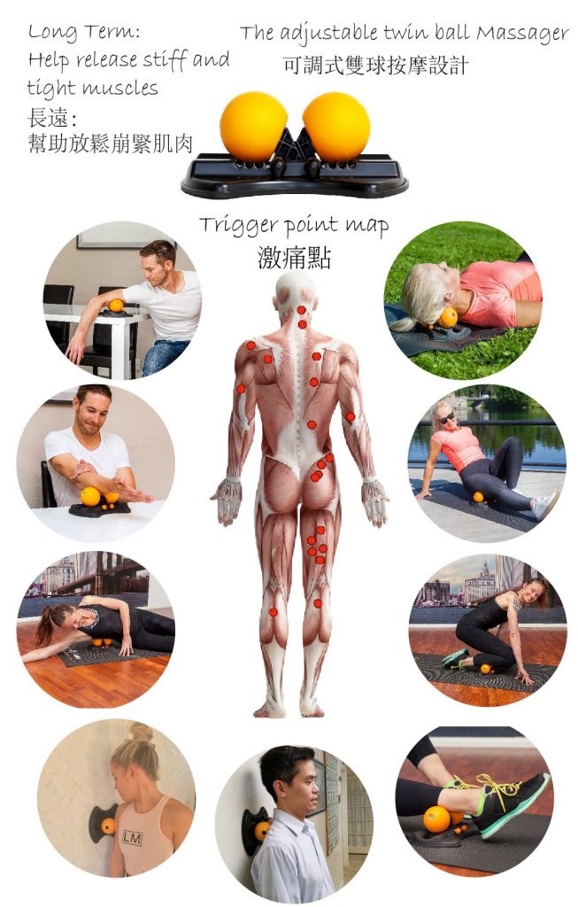 肌筋膜鬆動按摩器  HR-HIGHBALLER