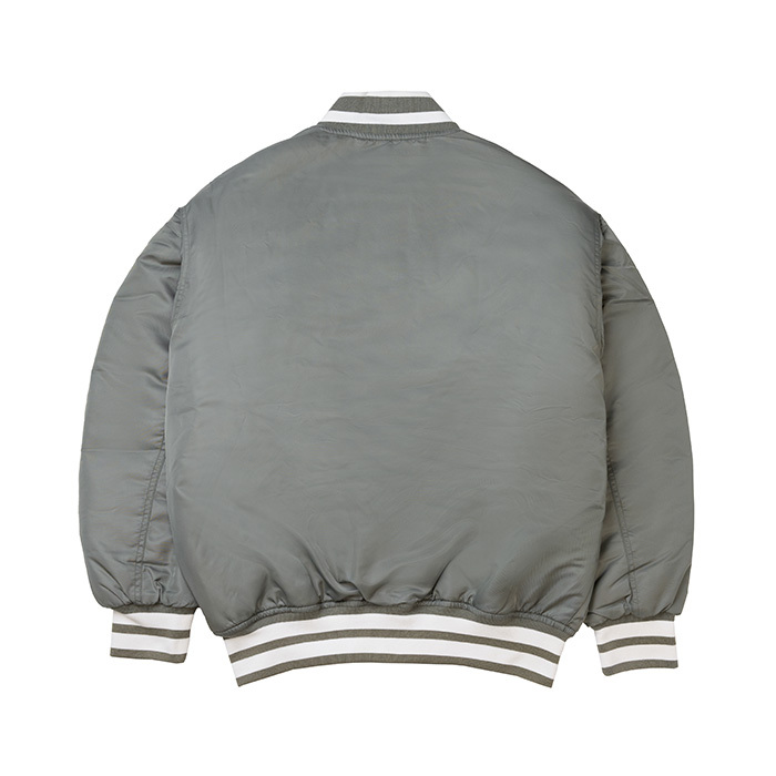 VARSITY JACKET - SAGE GREEN