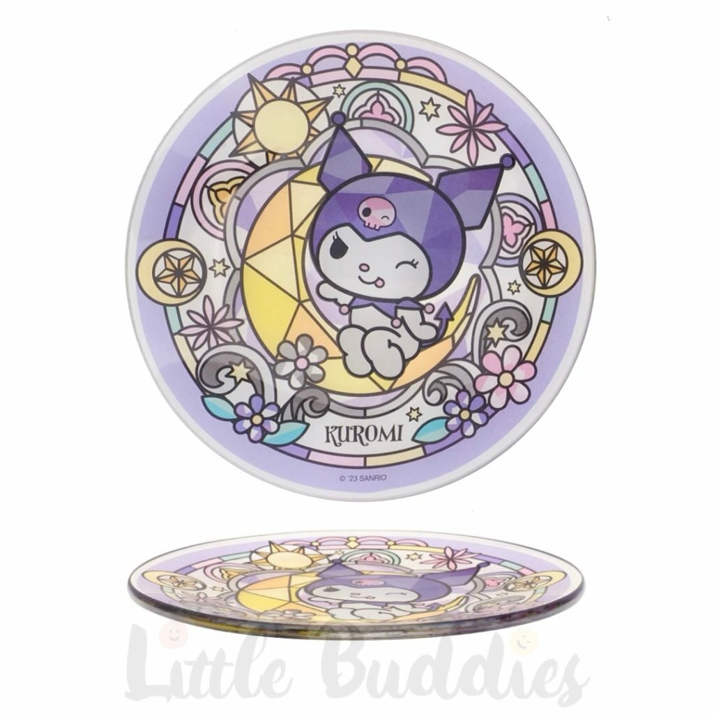 SALE 港版 Sanrio 彩繪風玻璃碟