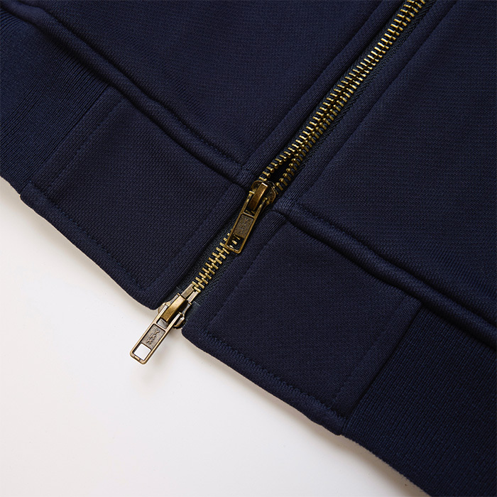 CLASSIC SWEAT ZIP HOODIE - NAVY