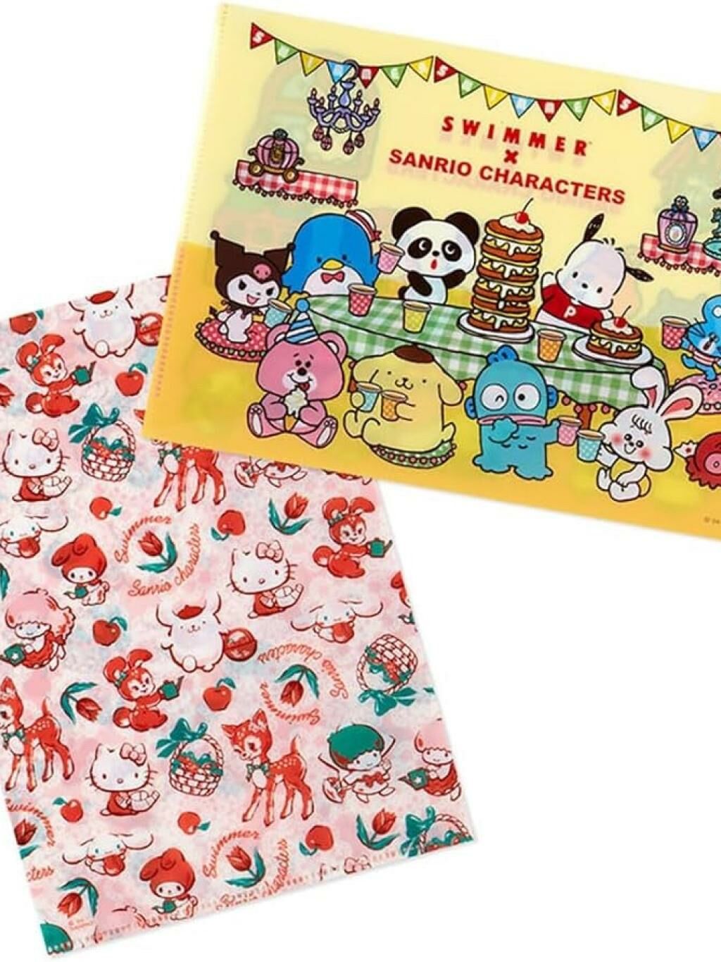 日版 Sanrio X SWIMMER 系列 2P A5 File 文件夾 (一套兩款)