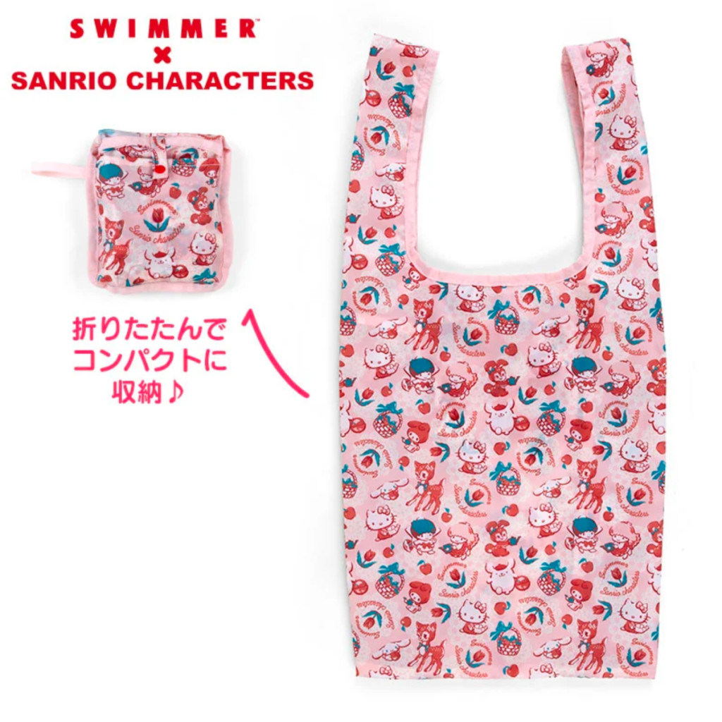 日版 Sanrio X SWIMMER 系列 大集合 環保袋