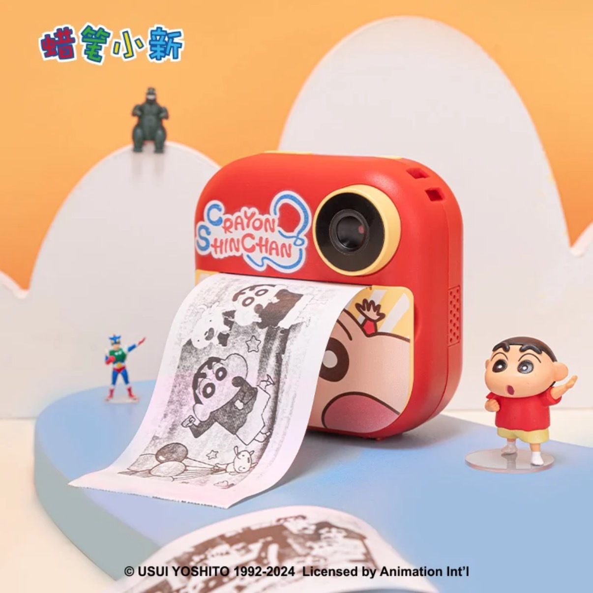 <正版授權>蠟筆小新吐司相機 CCD 正版
