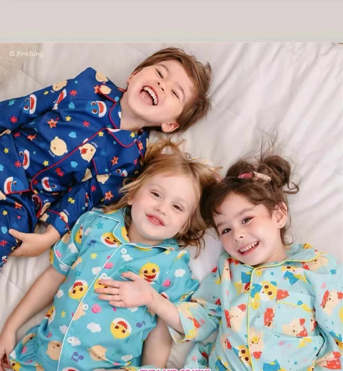 廠單 babyshark涼感夏季短款居家服