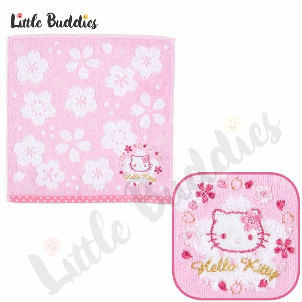 日版SANRIO 櫻花設計系列 細方巾