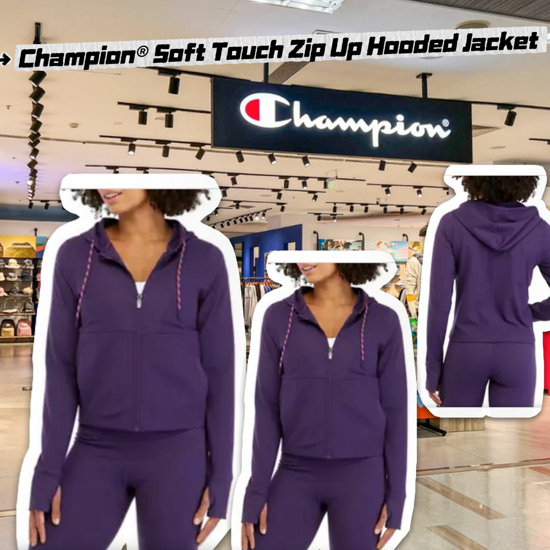 【預購】Champion Soft Touch G011012 女裝拉鏈上衣
