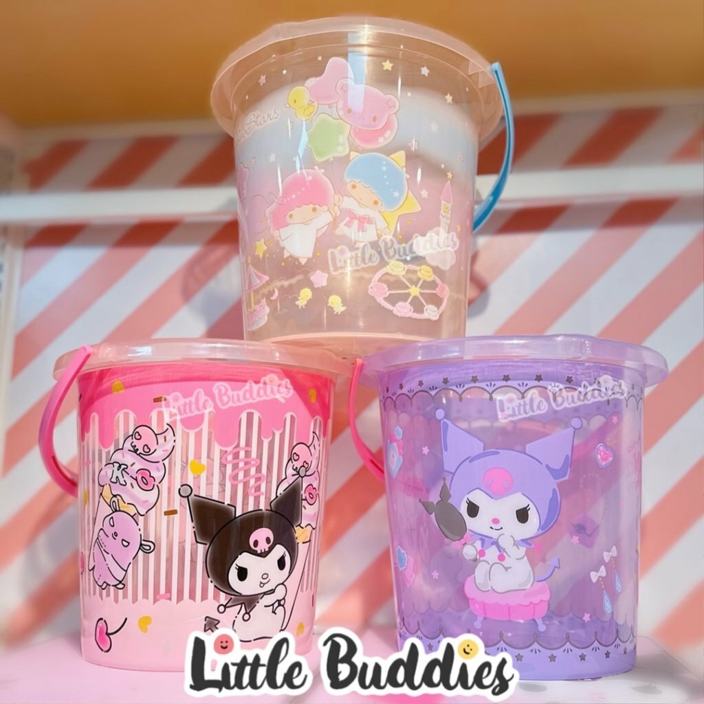 泰版 SANRIO 手提加厚圓水桶