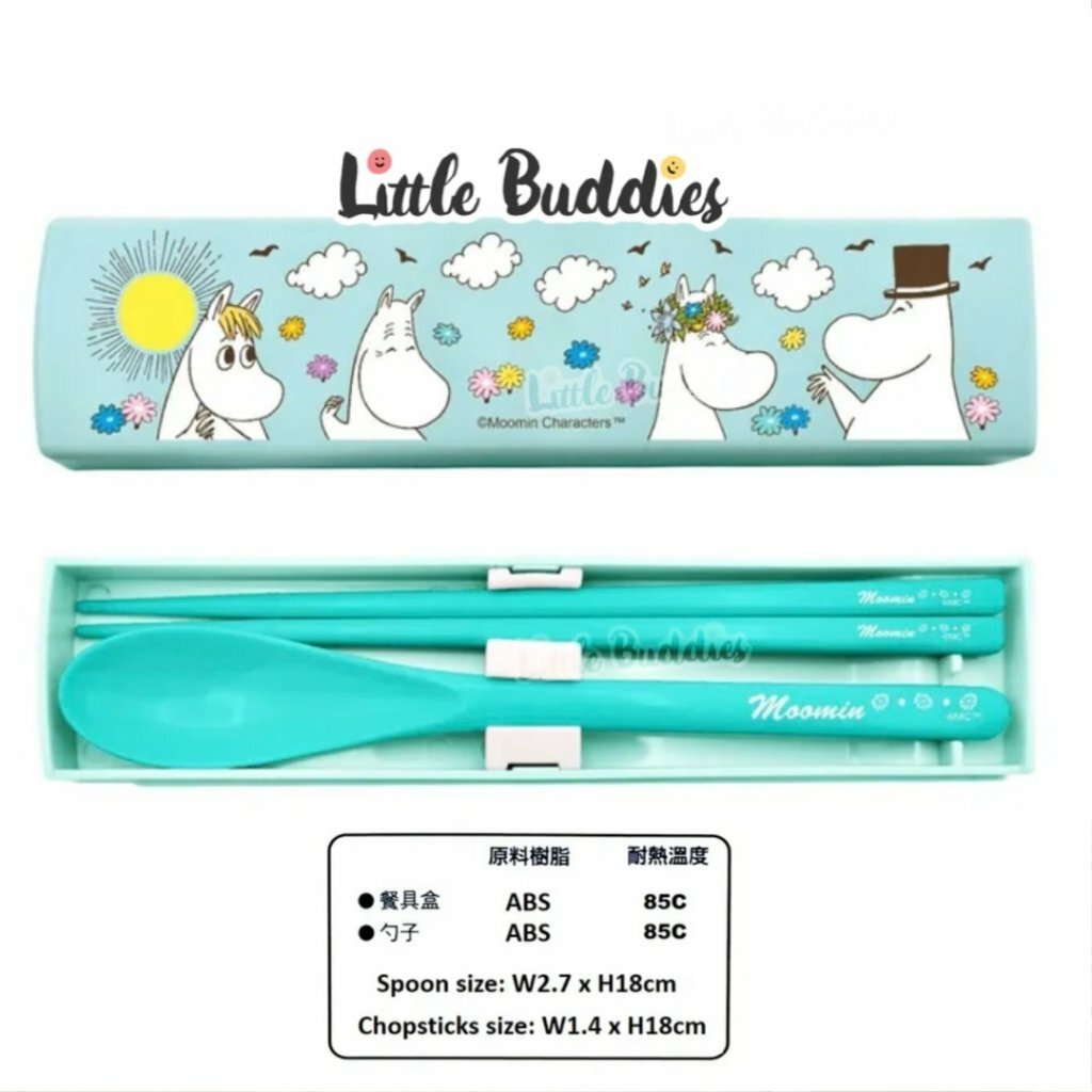 港版 Moomin 姆明 匙筷餐具套裝