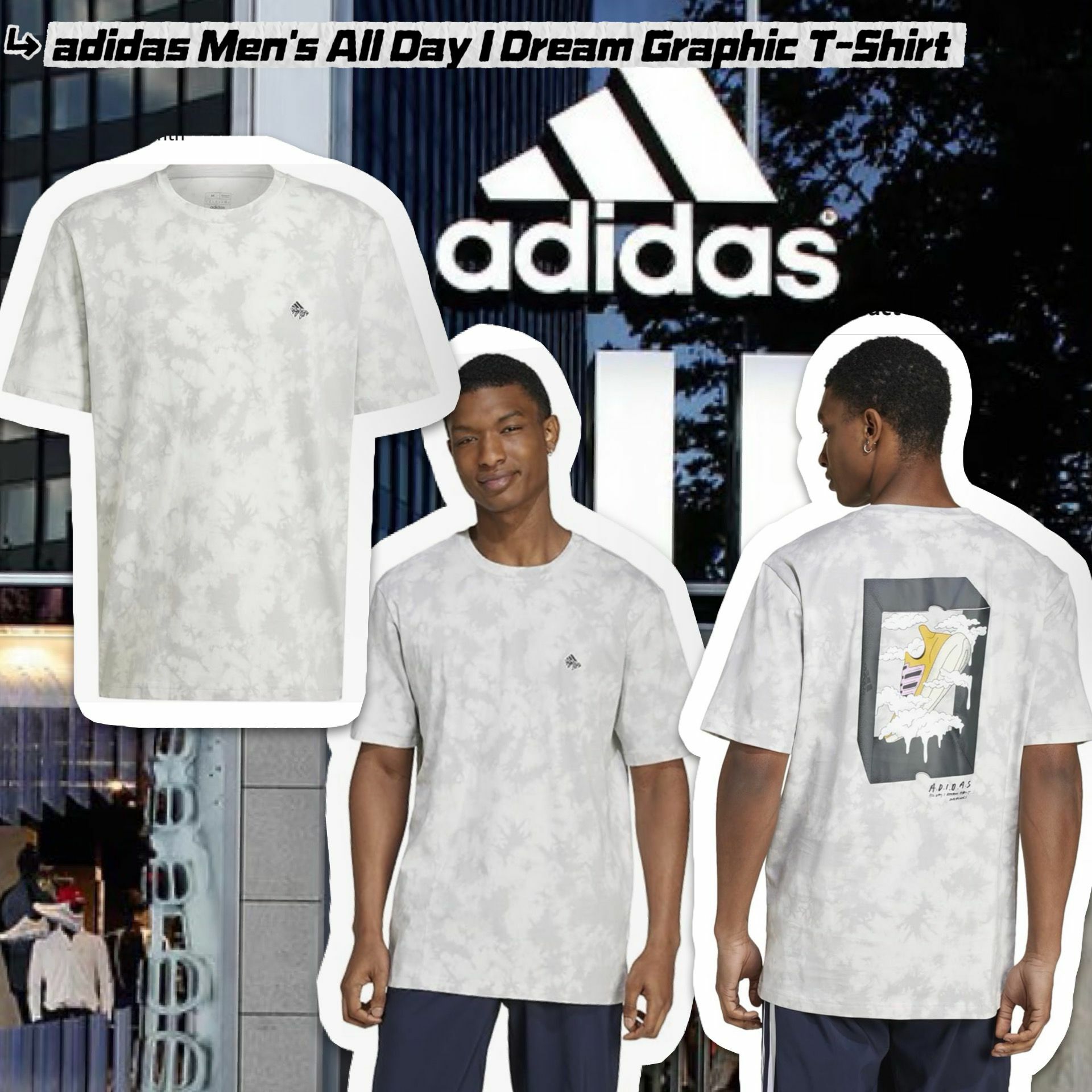 【預購】adidas Graphic G011022 男裝短袖tee