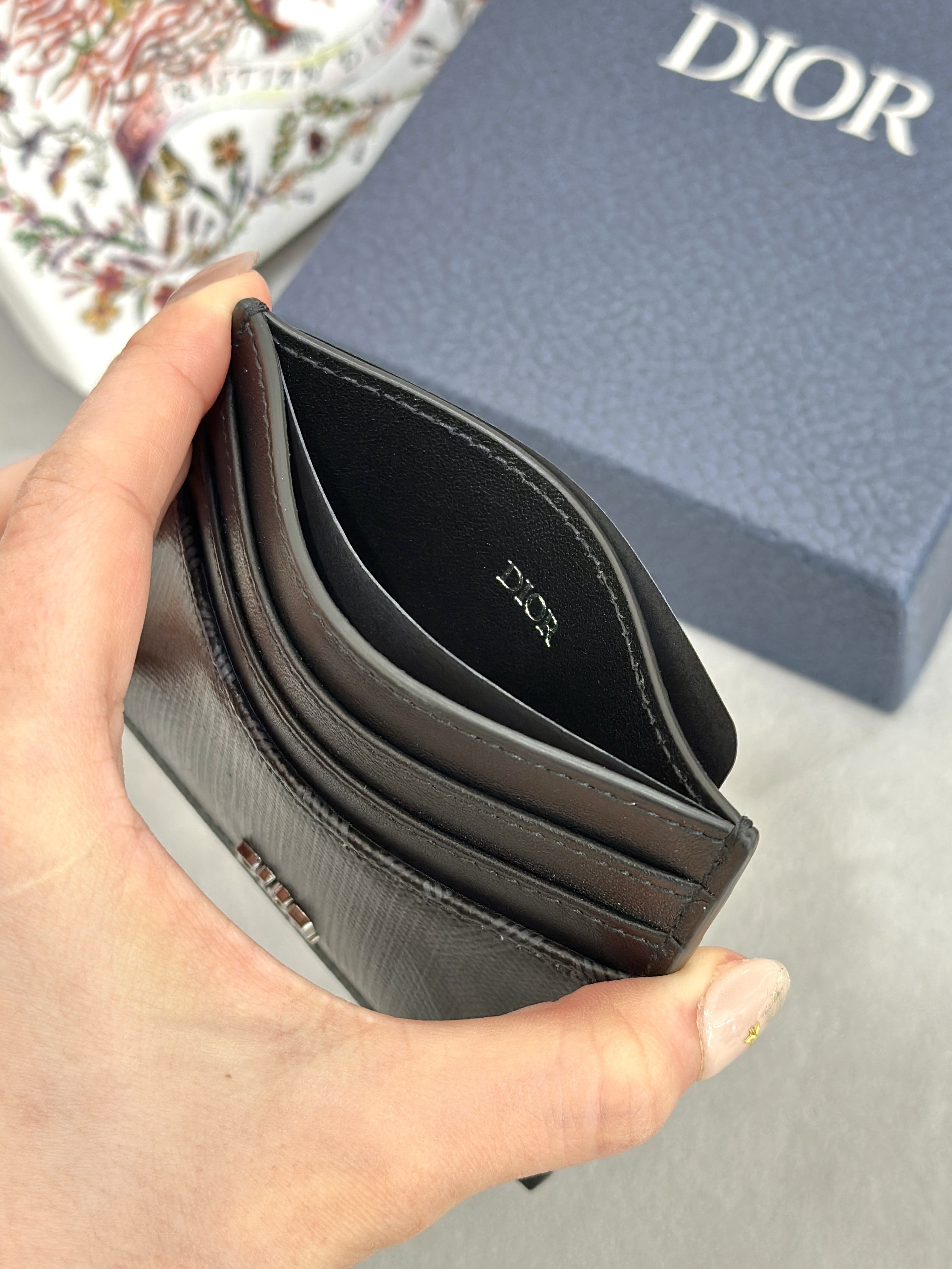 DIOR CD Diamond Cardholder