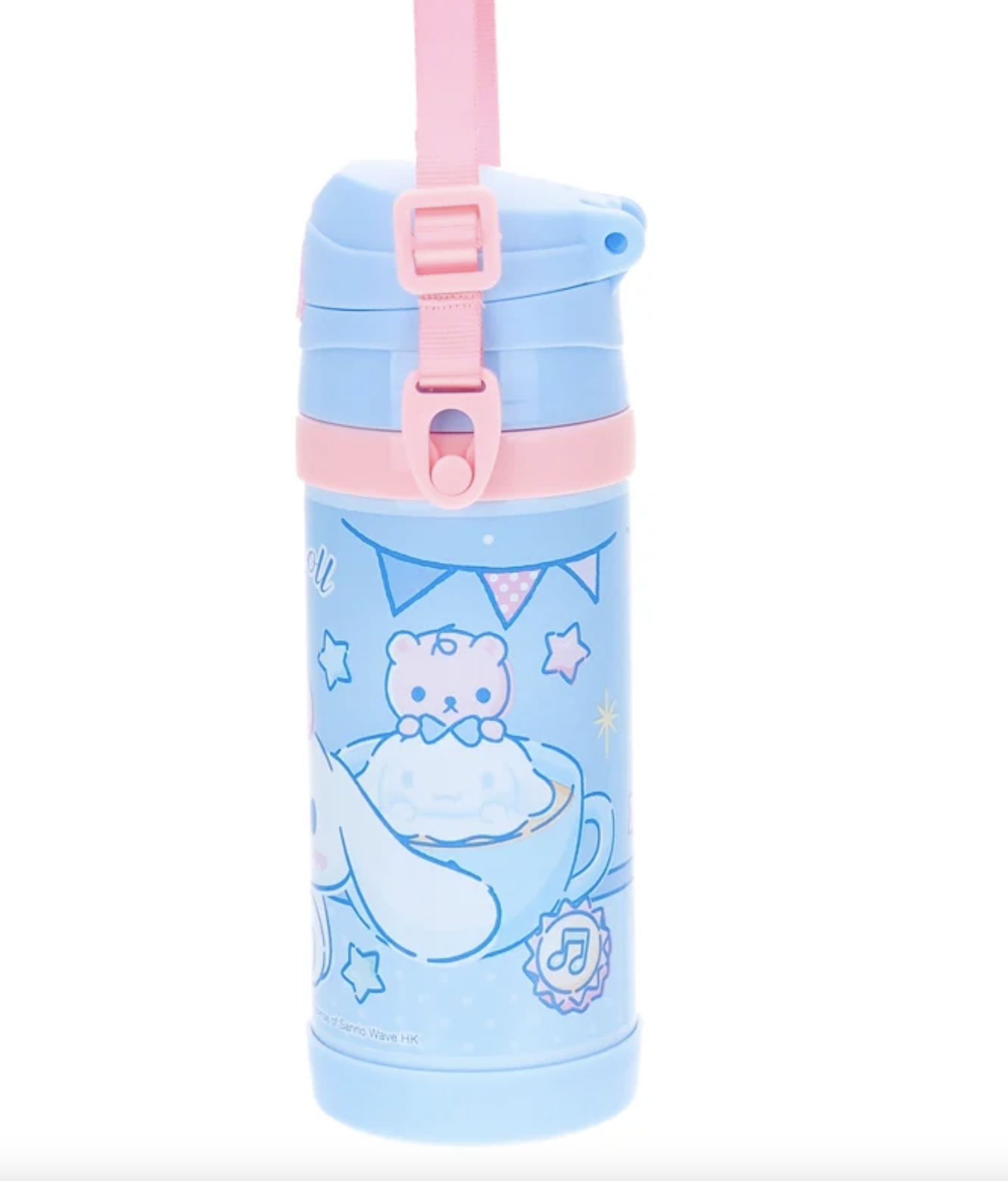 Cinnamoroll 玉桂狗 350ml 不鏽鋼保溫水樽連頸繩 9-8344-2