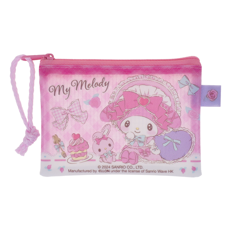 My Melody 閃紗網底文件袋-迷你 9-5478-55