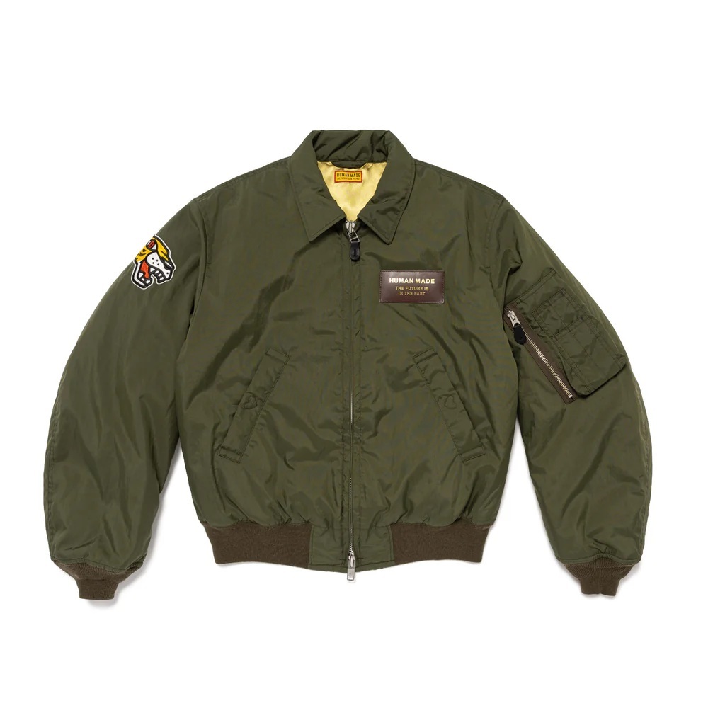 HUMAN MADE FLIGHT JACKET - OLIVE PRE ORDER ITEM (預訂中)