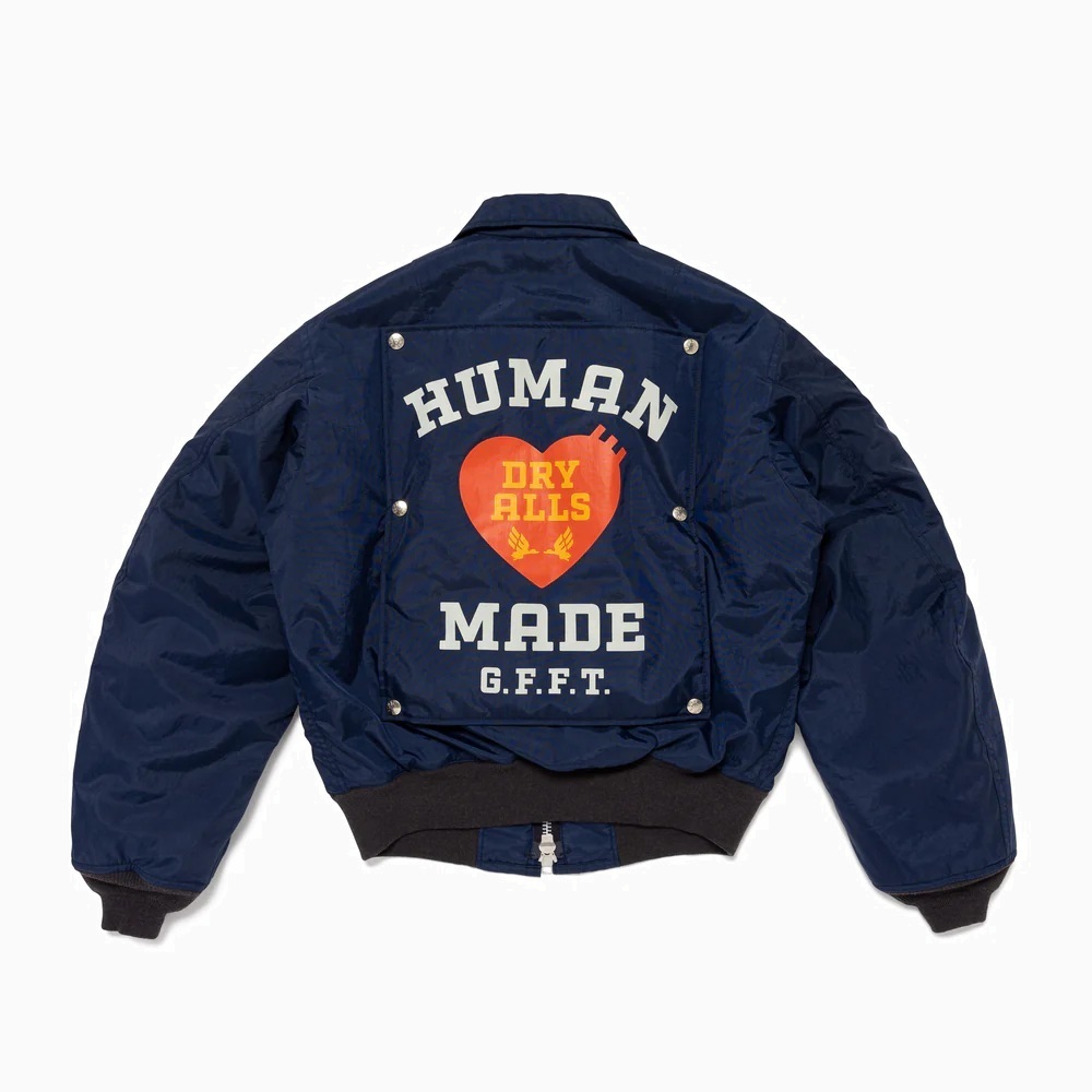HUMAN MADE FLIGHT JACKET - NAVY PRE ORDER ITEM (預訂中)
