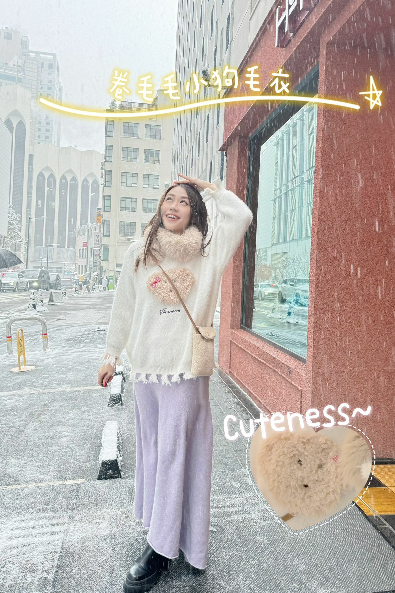 TOP#6808🤍🐩卷毛毛小狗毛衣