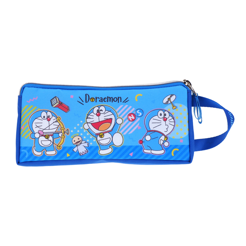 Doraemon 三拉鏈筆袋 3-8334-1