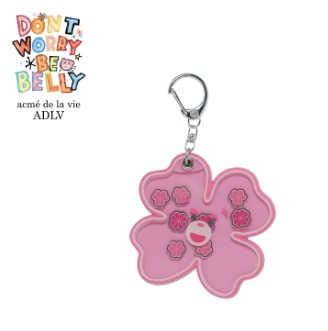 [K] ADLV CLOVER BELLY ACRYLIC SHAKER KEYRING,PINK, 24FW-AC-EC-CO-BAK-PNK (KAV1208)