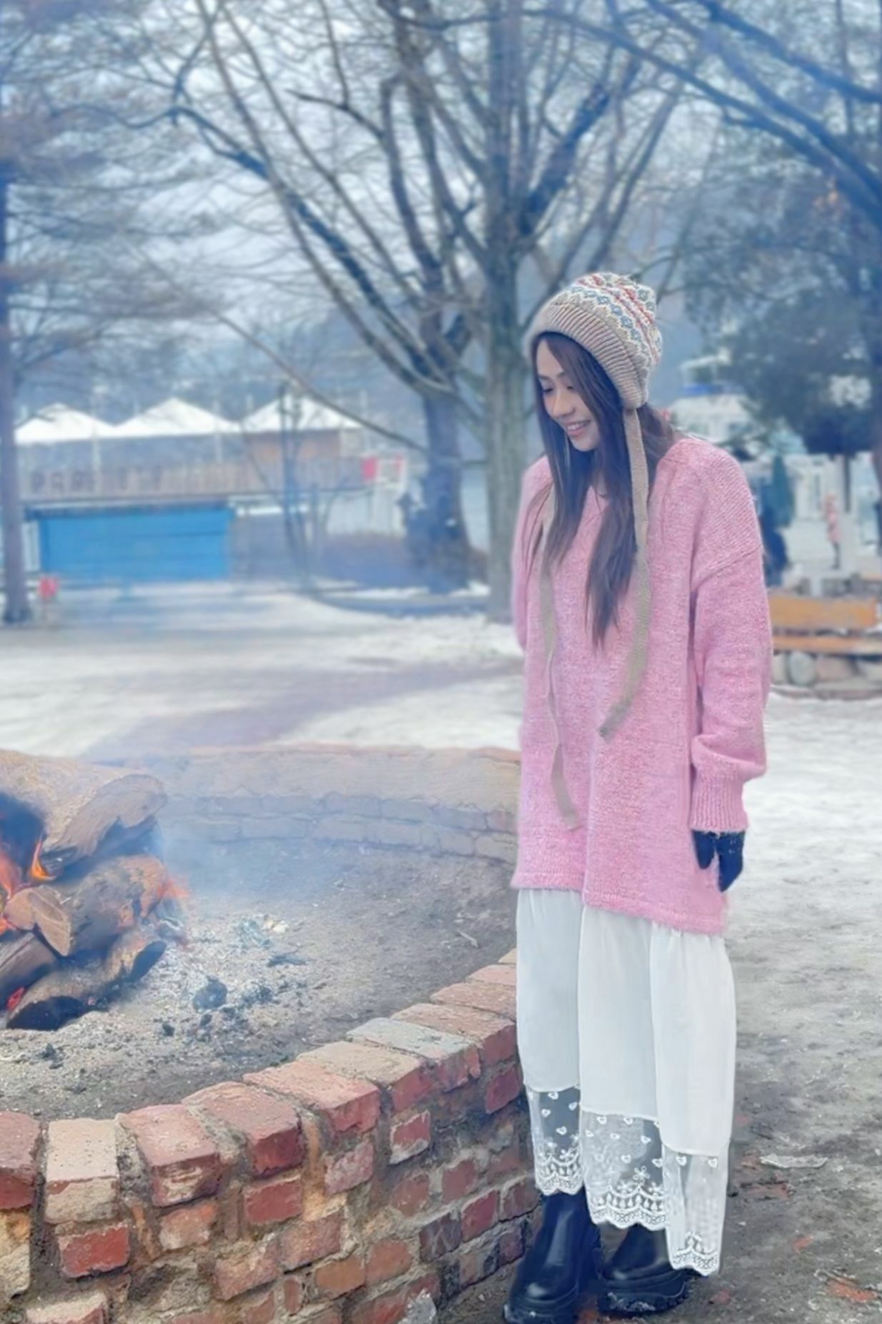 OP#6790🤍甜霧雪紡連身裙