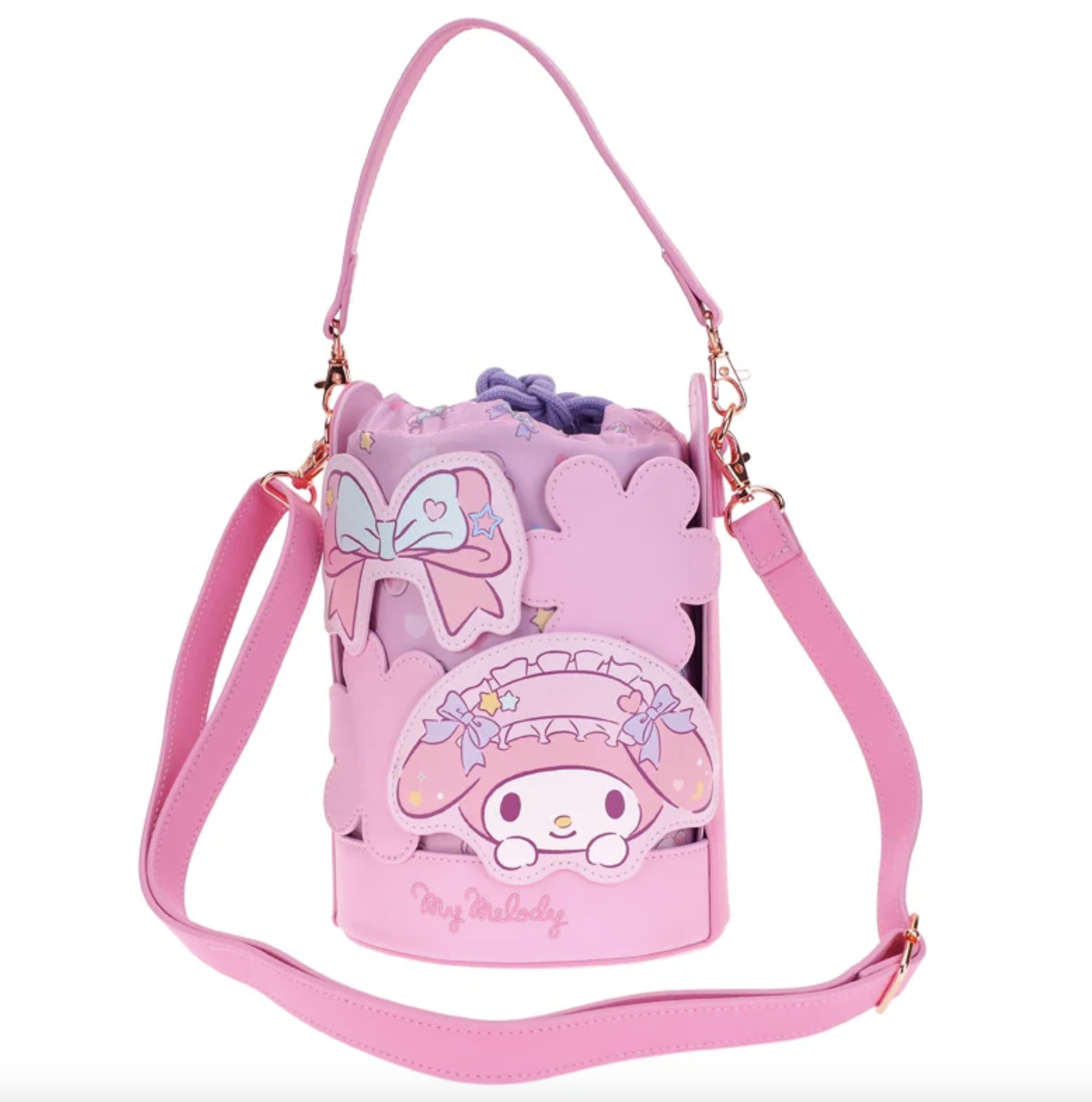 MY Melody PU 兩用單肩包連可拆卸肩帶 9-8411-1