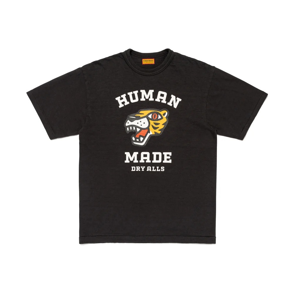 HUMAN MADE 2025 TIGER GRAPHIC T-SHIRT - BLACK PRE ORDER ITEM (預訂中)