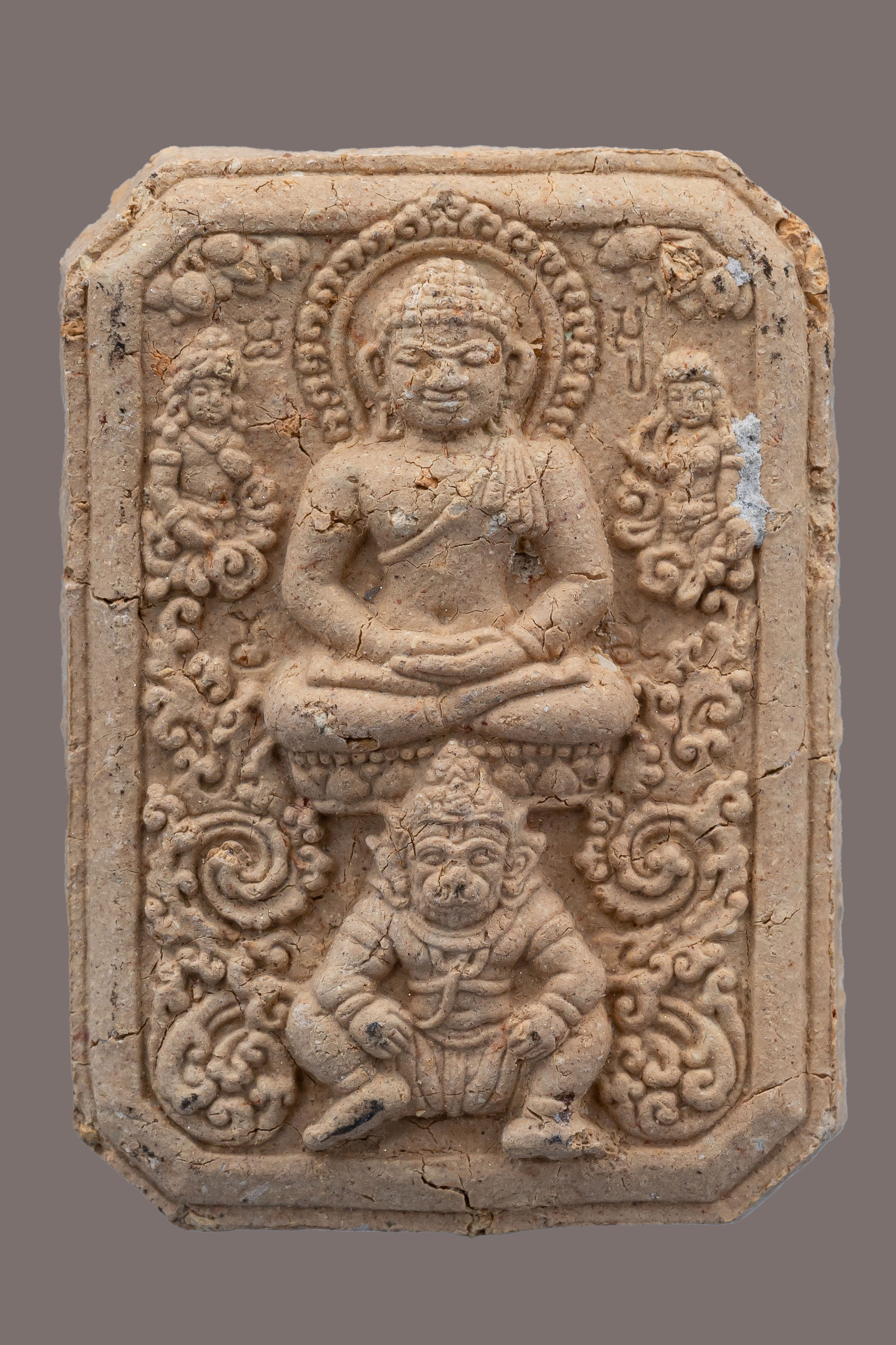 『泰國佛牌』烏汶府 阿贊尊 亞庫尊『蒙帕干 168猴王 哈努曼』派更也坤平 名師  01250111