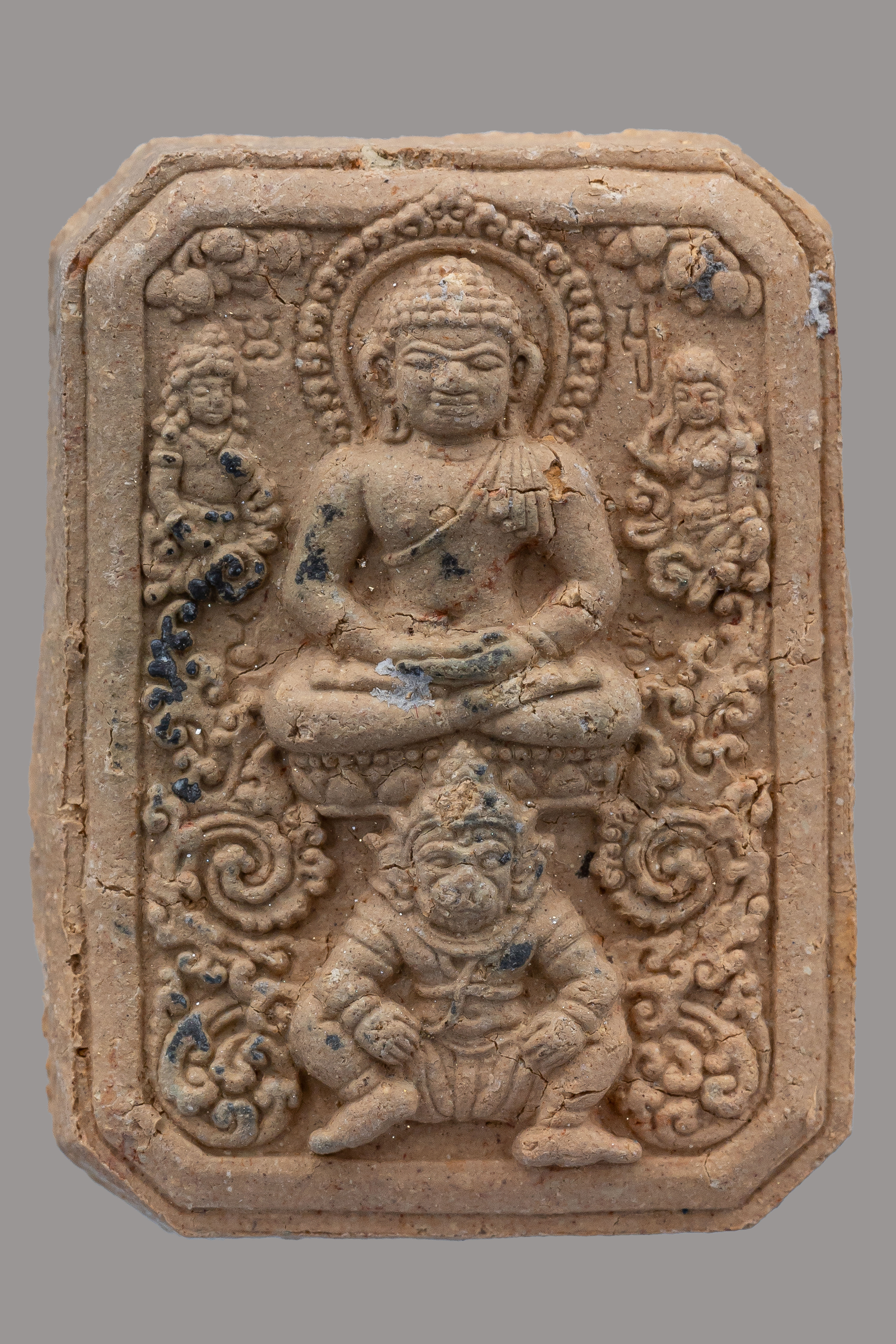 『泰國佛牌』烏汶府 阿贊尊 亞庫尊『蒙帕干 168猴王 哈努曼』派更也坤平 名師  04250111