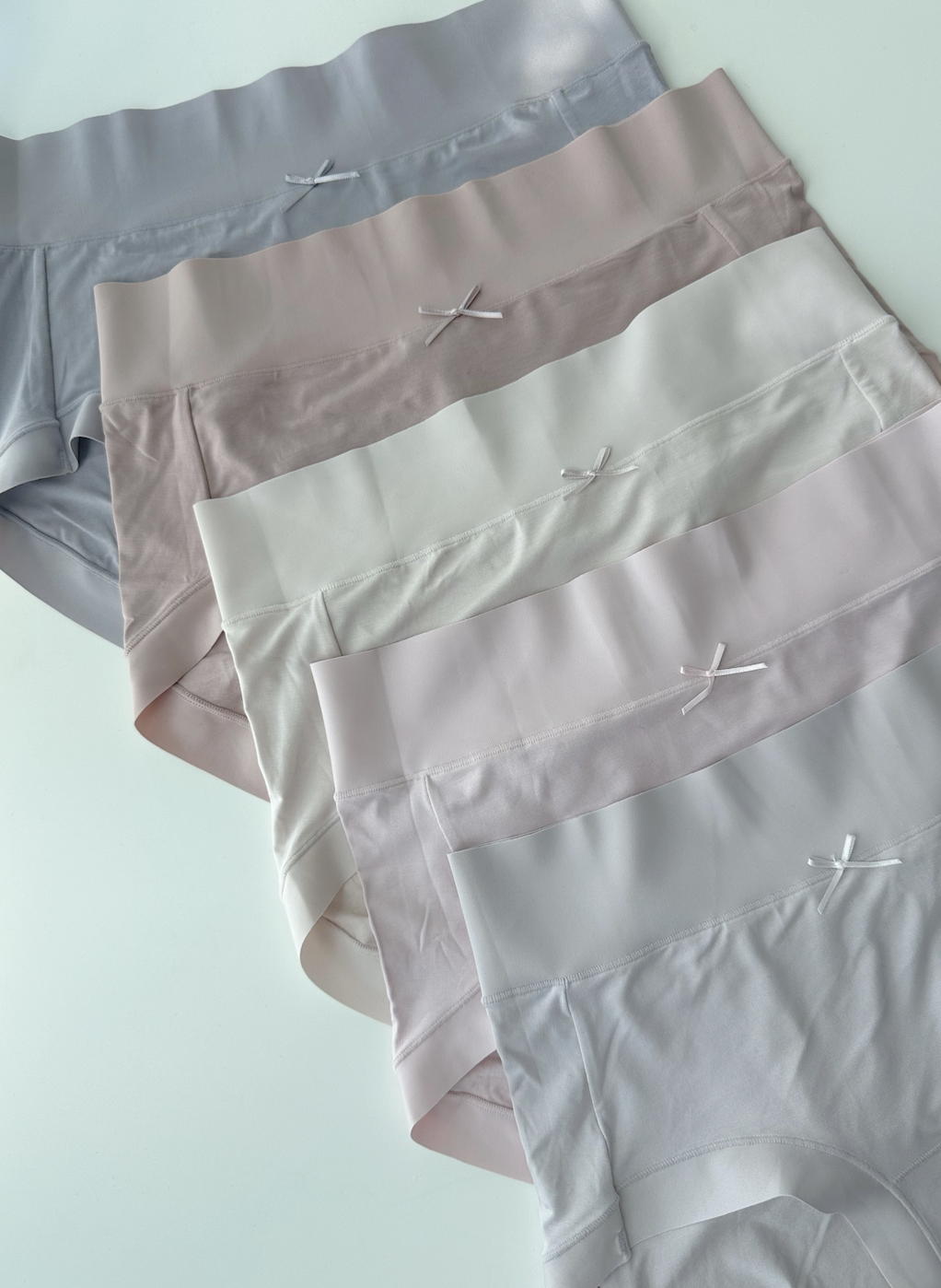 ＊經典好評款～＊ THE MODAL LAVENDER HIGH WAIST PANTIES SET (5PCS) 260129