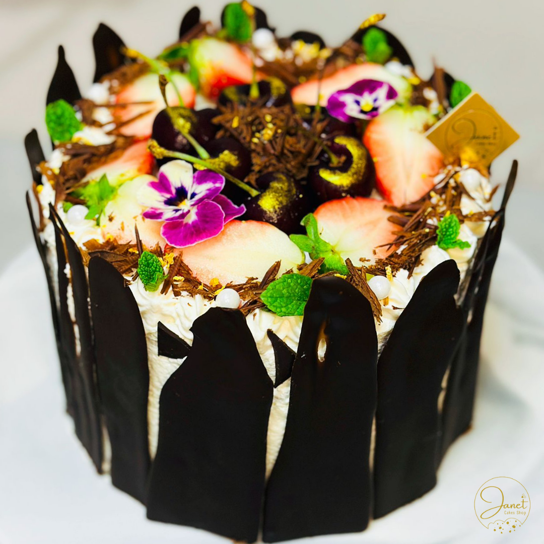 糖漬車厘子黑森林