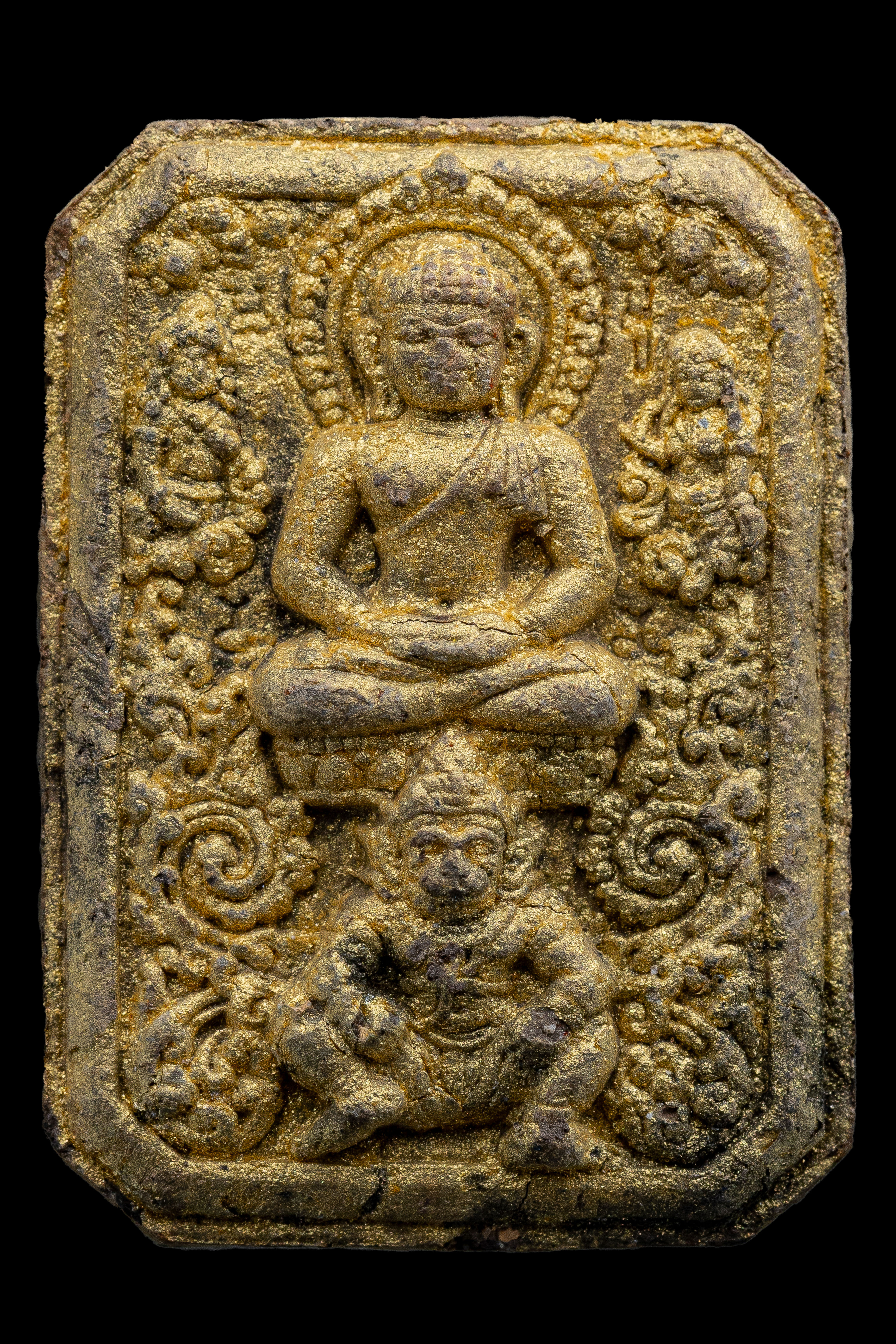 『泰國佛牌』烏汶府 阿贊尊 亞庫尊『蒙帕干 168猴王 哈努曼』派更也坤平 名師  11250111