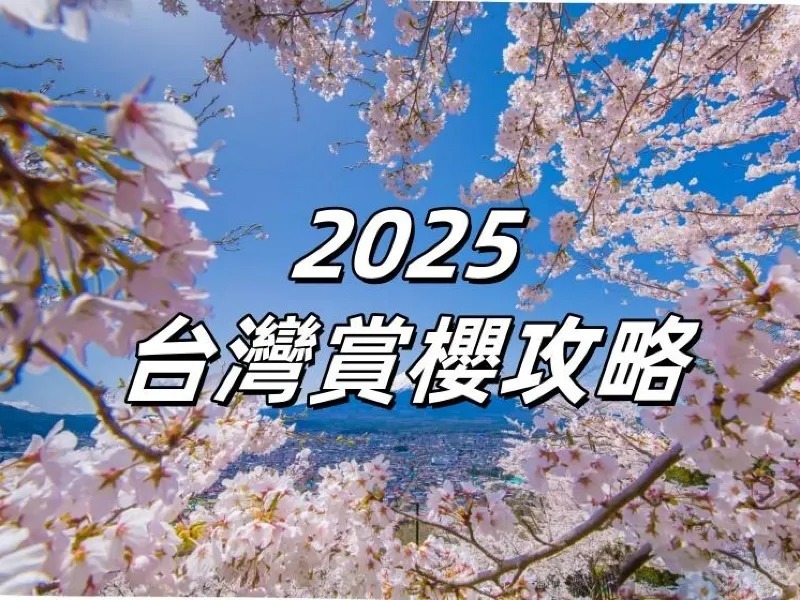 2025 最新台灣賞櫻景點地圖 - 櫻花季攻略