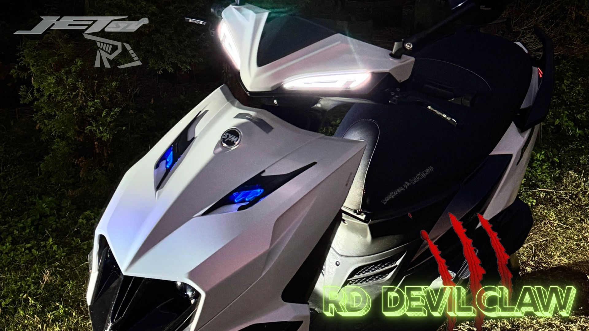 RD JETSL158+ 鬼爪進氣燈