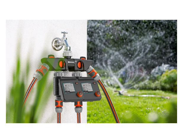 德國"GARDENA" 26.5-33.3mm(3/4"-1")四頭水喉接咀(有制)-[8194-20]