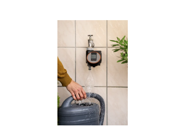 "GARDENA" 德國26.5-33.3mm(3/4"-1")兩頭水喉接咀(有制)(吸塑裝)(4個/盒)-[8193-20]