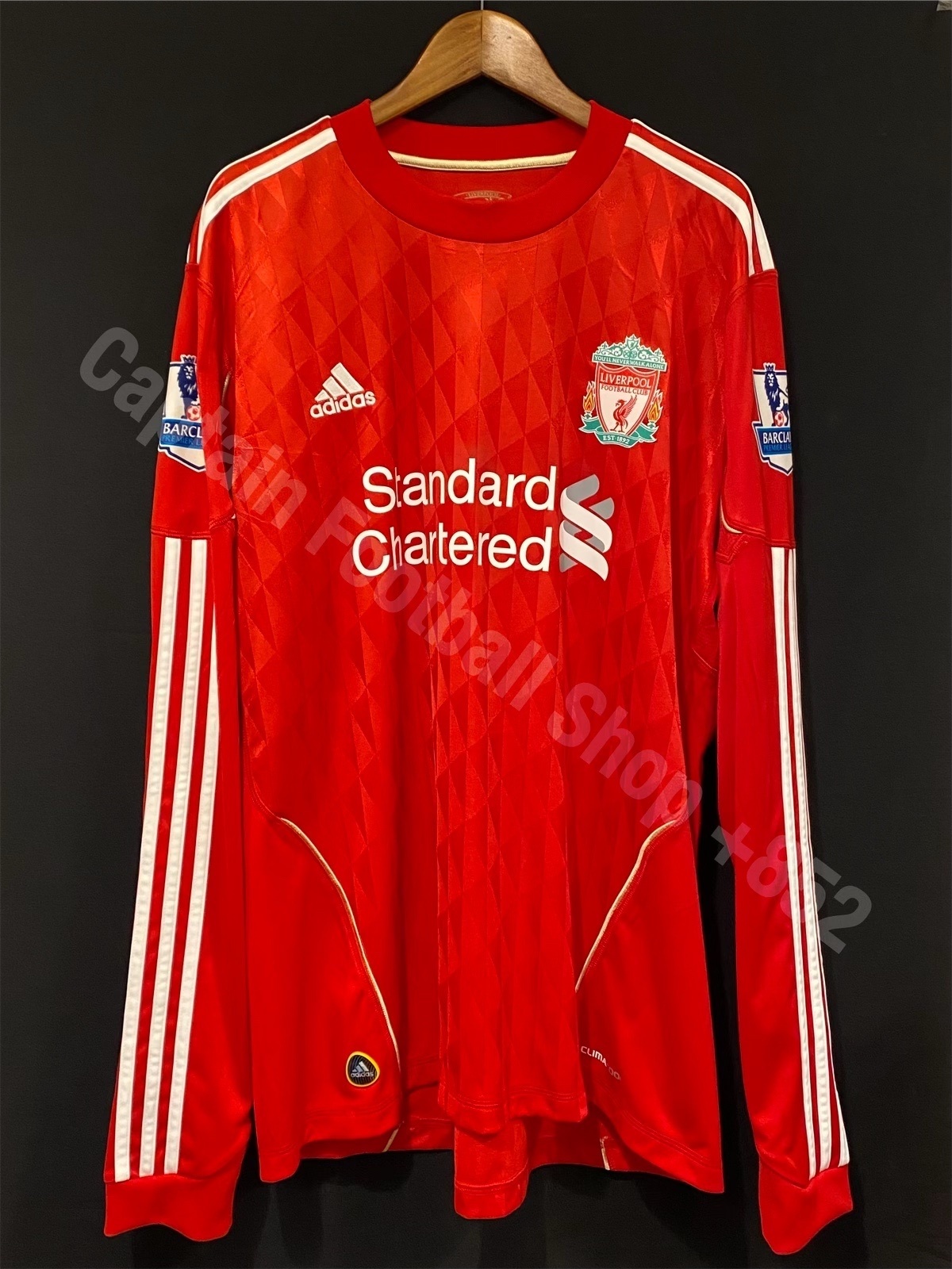 Liverpool 2010-2012 Adidas L/S Home Shirt #9 TORRES