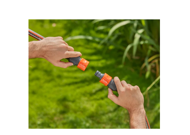 "GARDENA" 德國雙頭水喉接頭(大流量水壓用)-[2831-20]