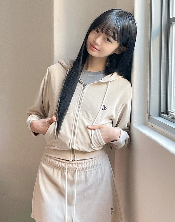 預訂｜MUAHMUAH VELOUR TRAINING HOOD ZIPUP