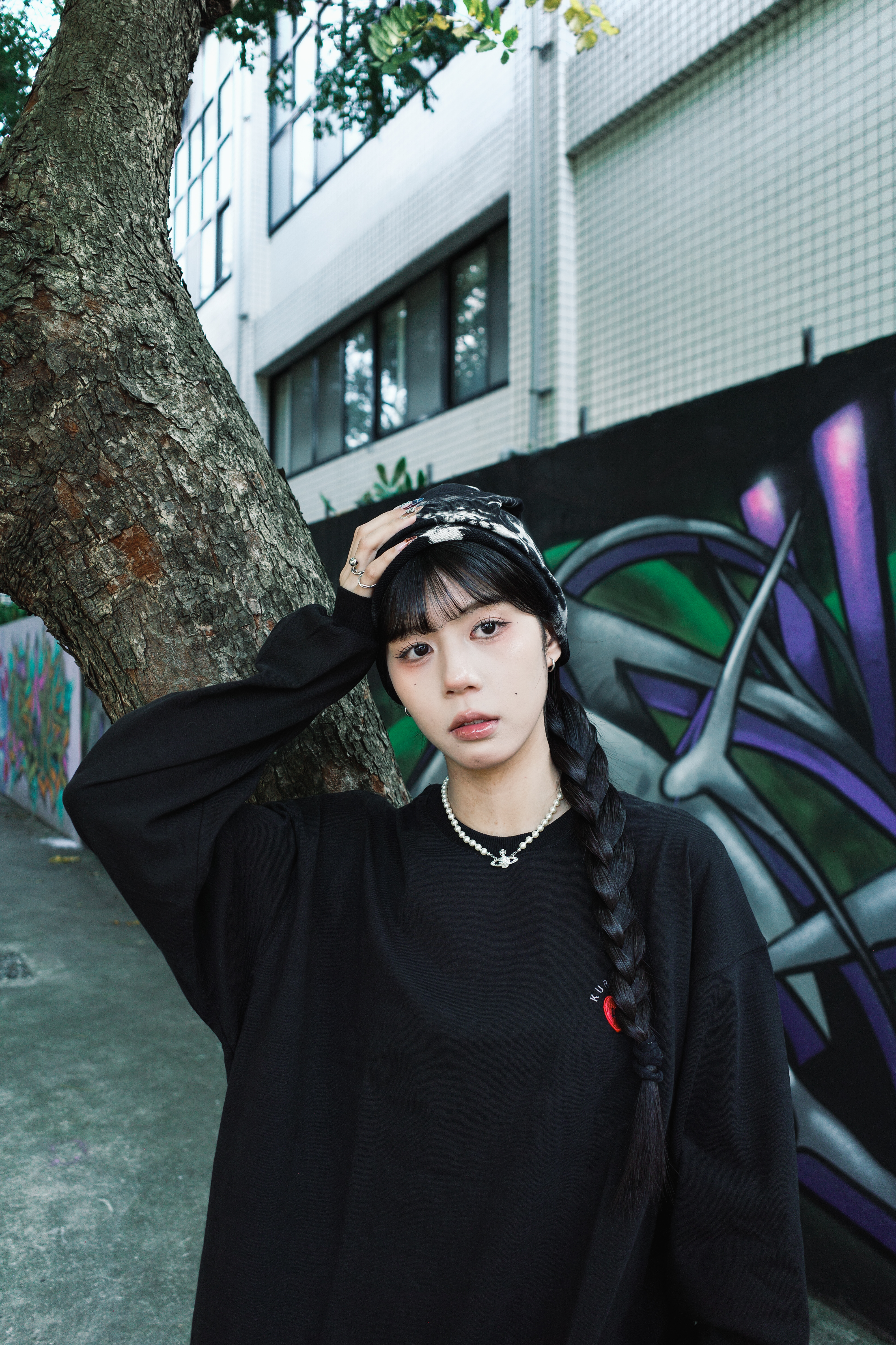 『Always_Good』暈染 包頭 堆堆帽